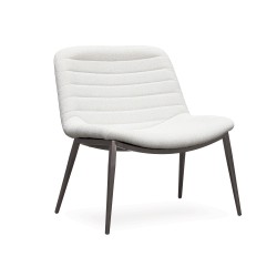 Ancona Chair – Brush Black Steel – 83H/74W/73D